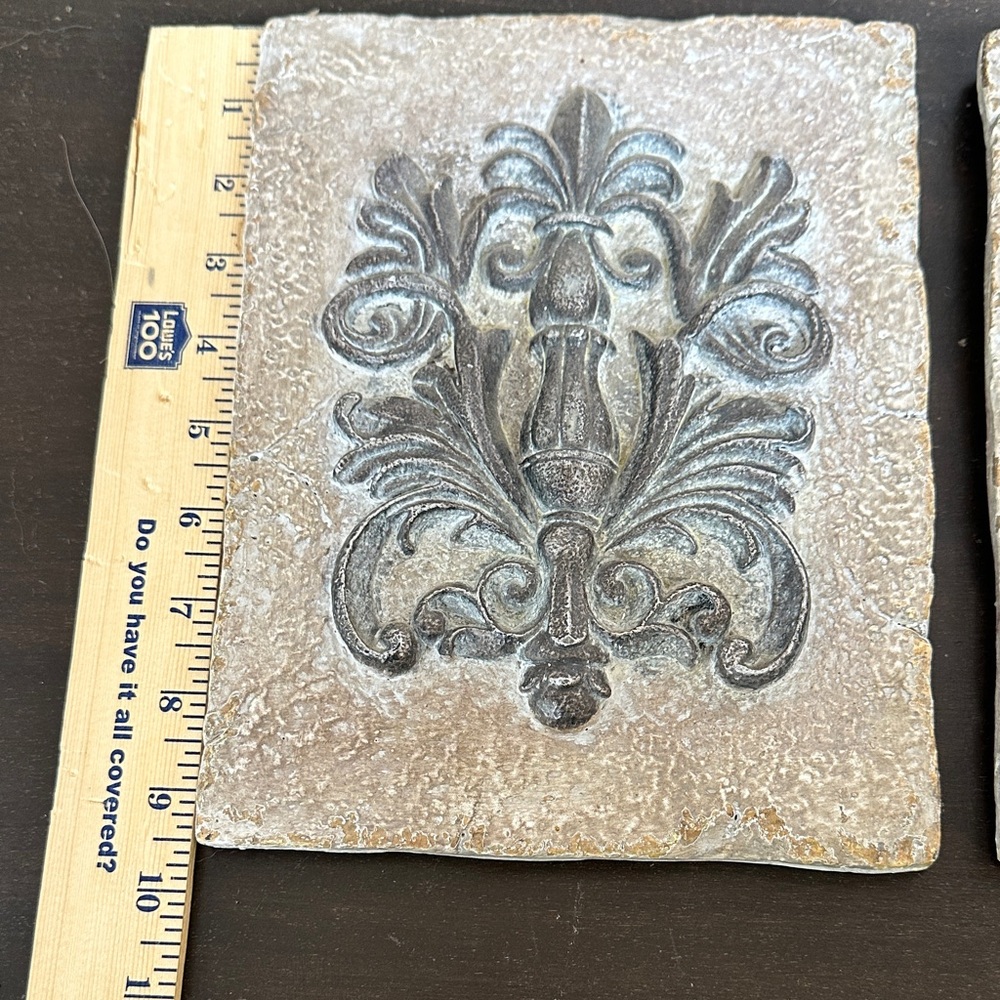 Southern Living At Home Ornate Wall Plaques in Brown and Gold - Picture 12 of 13